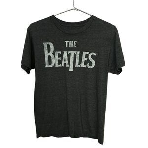 Retro 2015 The Beatles Rock Band Gray Men’s S Soft Distressed T-Shirt